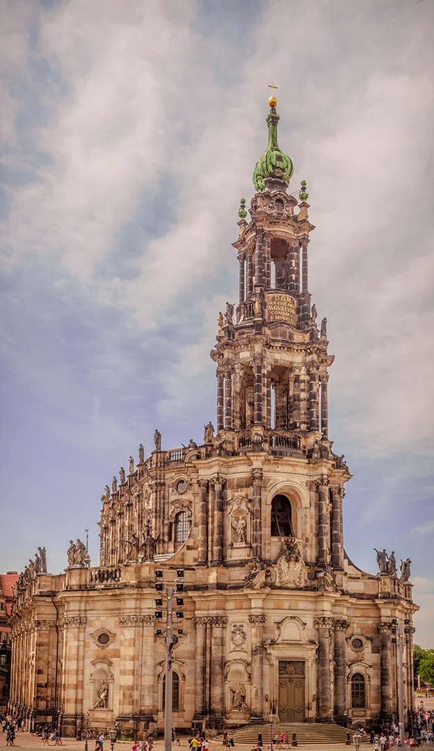 Dresden, Katholische Hofkirche am Schloßplatz
