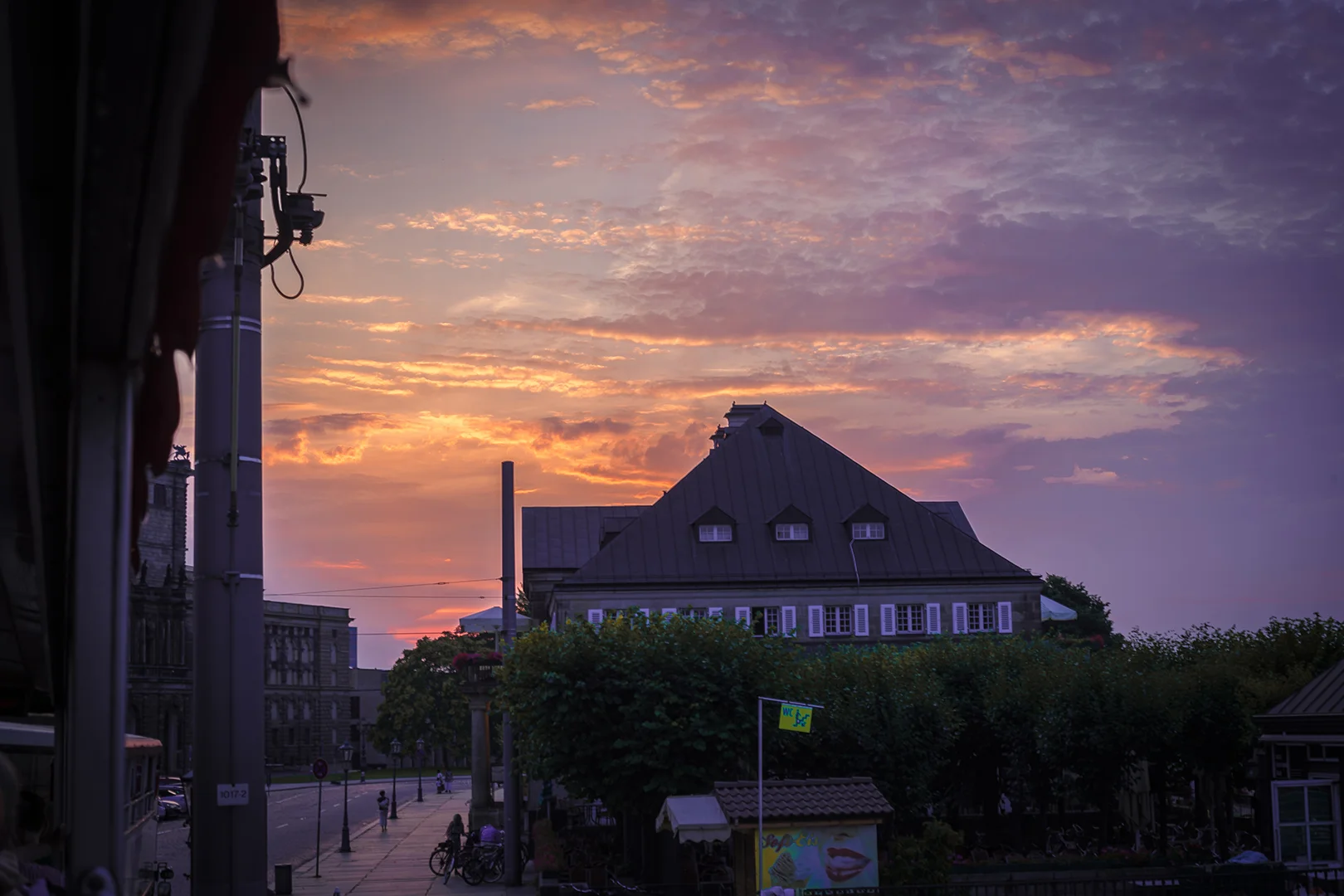 Dresden, himmlischer Anblick neben der Semperoper